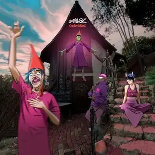 Обложка альбома Gorillaz «Cracker Island» (2023)