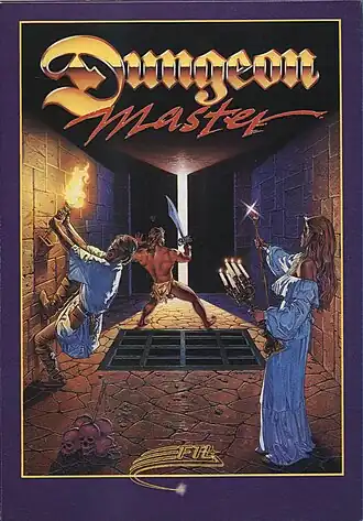 Обложка американского издания игры для Atari ST