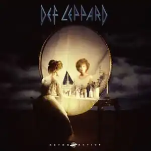 Обложка альбома би-сайдов Def Leppard «Retro Active» (1993)