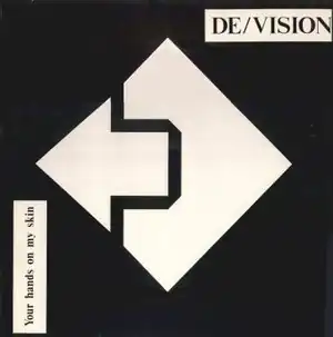 Обложка сингла De/Vision «Your Hands on My Skin» (1990)