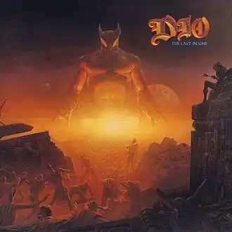 Обложка альбома Dio «The Last in Line» (1984)