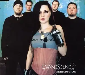 Обложка сингла Evanescence «Everybody’s Fool» (2004)
