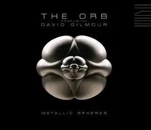 Обложка альбома The Orb и Дэвида Гилмора «Metallic Spheres» (2010)