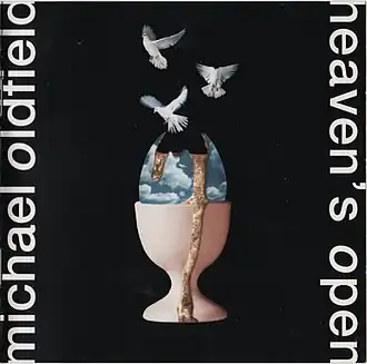 Обложка альбома Майка Олдфилда «Heaven's Open» (1991)