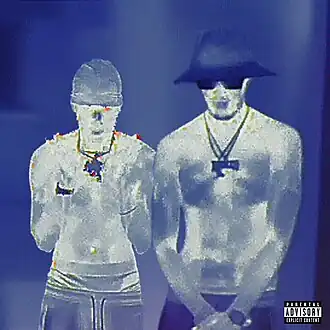 Обложка альбома Big Baby Tape и Aarne «Peekaboo» (2024)