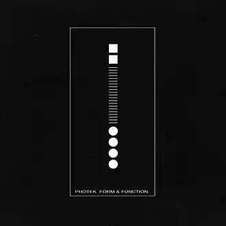 Обложка альбома Photek «Form & Function» (1998)