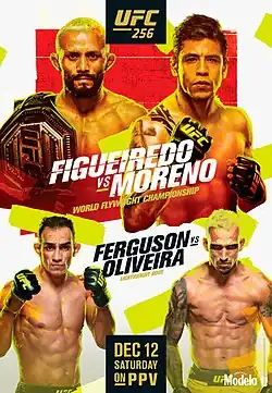 Постер UFC 256: Фигейреду vs. Морено