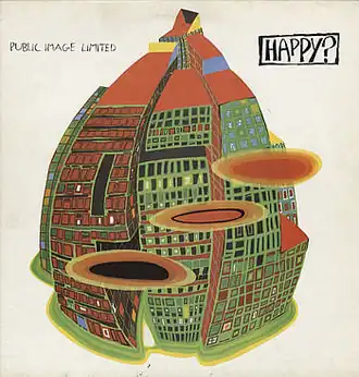 Обложка альбома Public Image Ltd «Happy?» (1987)