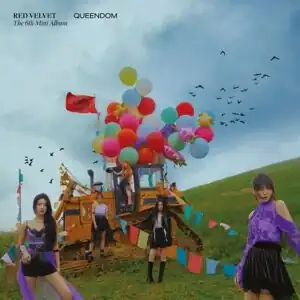 Обложка альбома Red Velvet «Queendom» (2021)