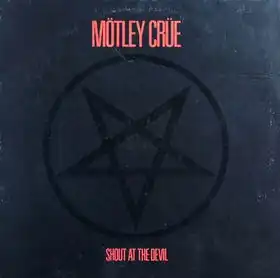 Обложка альбома Mötley Crüe «Shout at the Devil» (1983)