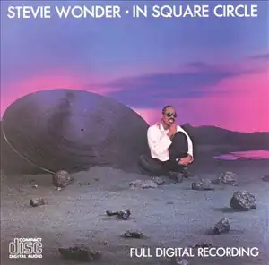 Обложка альбома Стиви Уандера «In Square Circle» (1985)