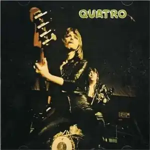 Обложка альбома Сьюзи Кватро «Quatro» (1974)