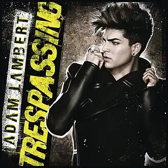 Обложка альбома Адама Ламберта «Trespassing» (2012)