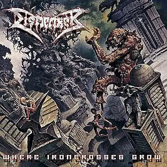 Обложка альбома Dismember «Where Ironcrosses Grow» (2004)