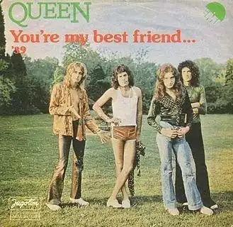 Обложка сингла Queen «You’re My Best Friend» (1976)