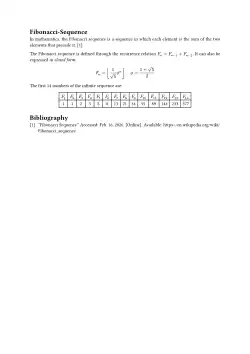 Compiled output of the code example