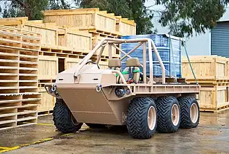 Прототип платформи Supacat All Terrain Mobility Platform (ATMP) Mk4.
