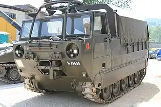 M548 у Швейцарському військовому музеї (м. Фулль-Роєнталь)