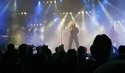Lunatica на сцені фестивалю «Rocksound», 2008.