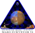 Логотип місії Mars Surveyor 98.