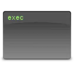 Іконка запускаючого бінарного файлу Mac OS X